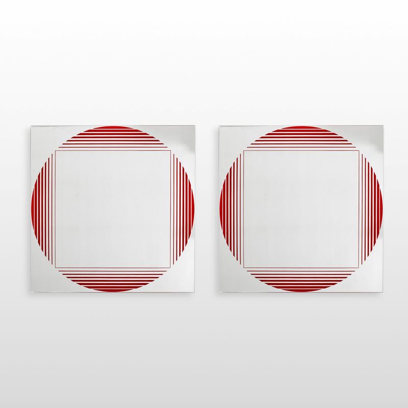 Gianni Celada : Due specchi mod. Brama  - Asta Design - Cambi Casa d'Aste