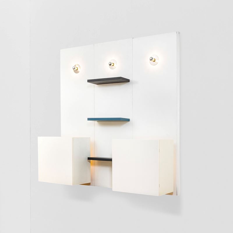 Roberto  Monsani : Sistema luminoso a parete mod. Life  - Auction Design - Cambi Casa d'Aste