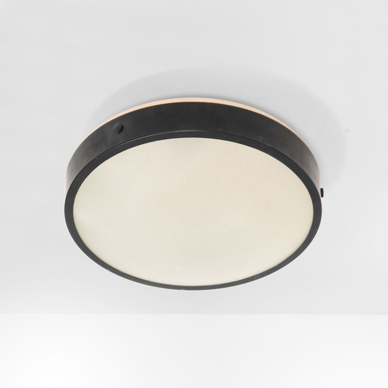 Gino Sarfatti : Lampada a plafone o a parete mod. 3001  - Asta Design - Cambi Casa d'Aste