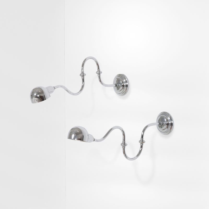 Luigi Caccia Dominioni : Due lampade mod. Tromba LP15  - Auction Design - Cambi Casa d'Aste