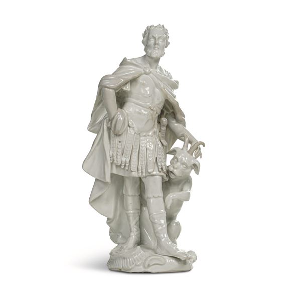 Figurina di Giulio Cesare Meissen, 1750 circa  Modello di J.J.Kaendler 