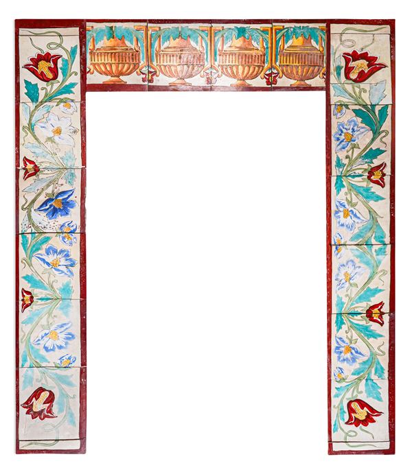 Cornice per camino.  Probabilmente Italia o Francia, inizio XX secolo 