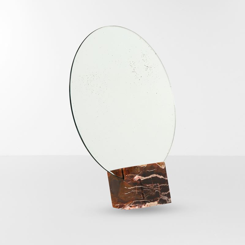 Superstudio : Specchio da tavolo della serie Vanitas  - Asta Design - Cambi Casa d'Aste