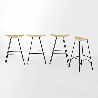 Quattro Sgabelli della Serie Banana Chairs