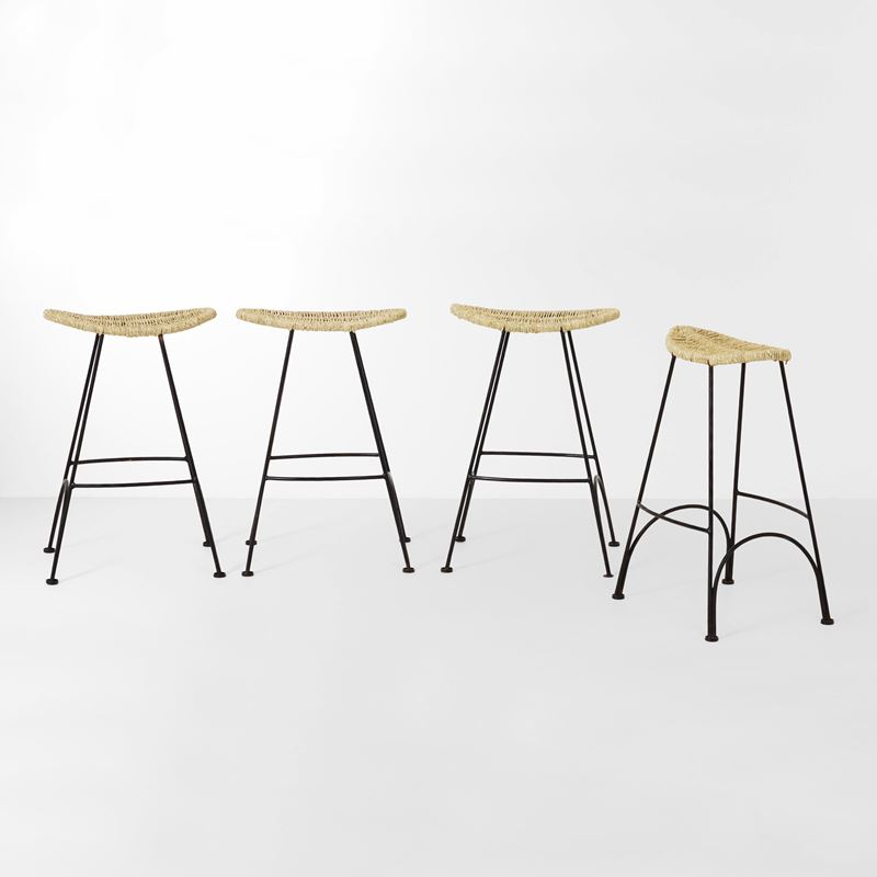 Tom Dixon : Quattro sgabelli della serie Banana Chairs  - Asta Design - Cambi Casa d'Aste
