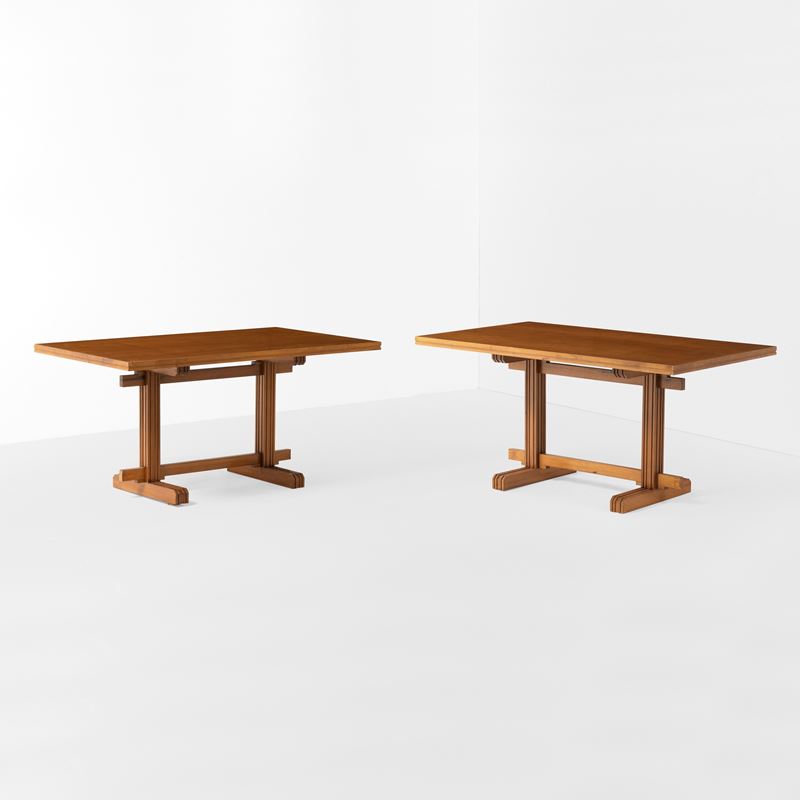 Carlo Scarpa : Due tavoli  - Asta Design - Cambi Casa d'Aste