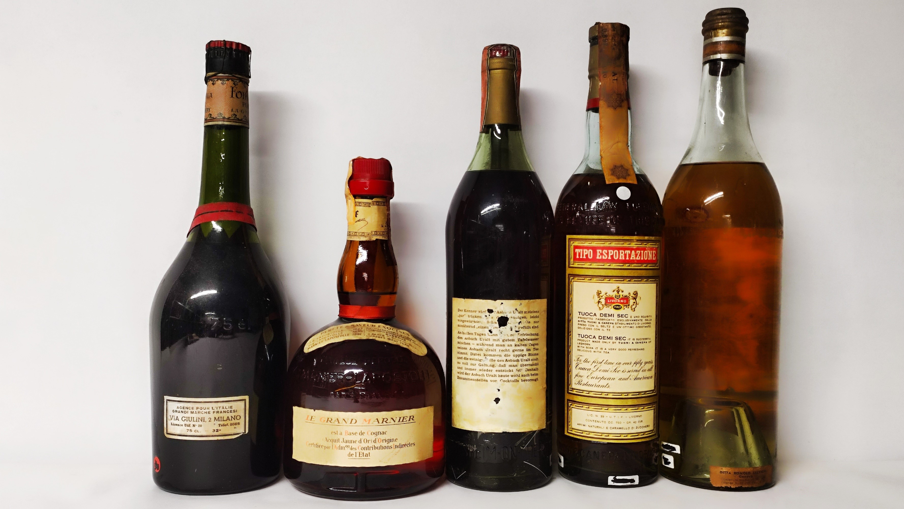 Lotto Misto, Liquori Stranieri