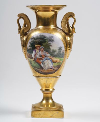 Vaso.probabilmente Parigi, Secondo Quarto del XIX Secolo.