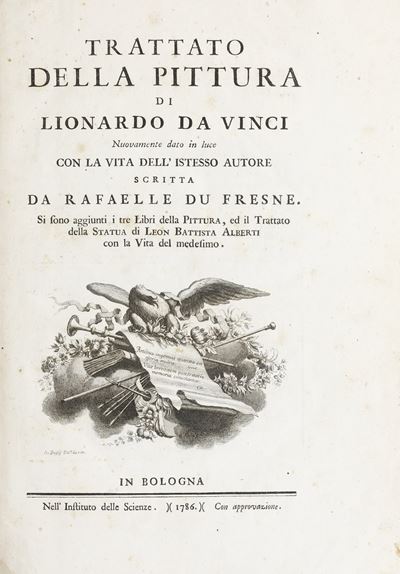 Leonardo da Vinci-raffaelle Du Fresne Trattato della Pittura... Nuovamente Dato in Luce con la Vi...