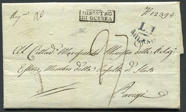 1804, Milano, Lettera da Milano a Parigi