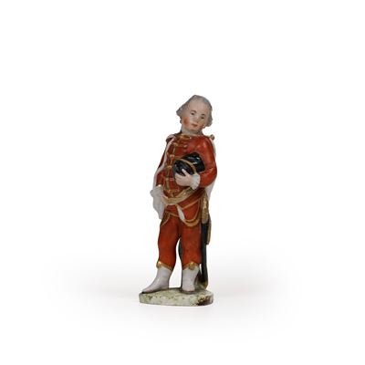 Figurina di Bimbo Ufficiale.ludwigsburg, 1765 Circa.