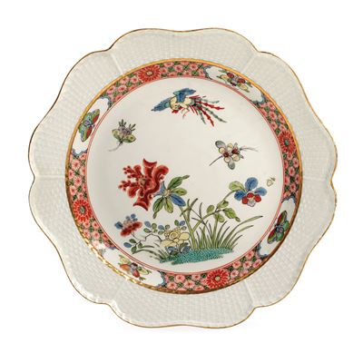 Raro Piatto Meissen, Verso il 1740