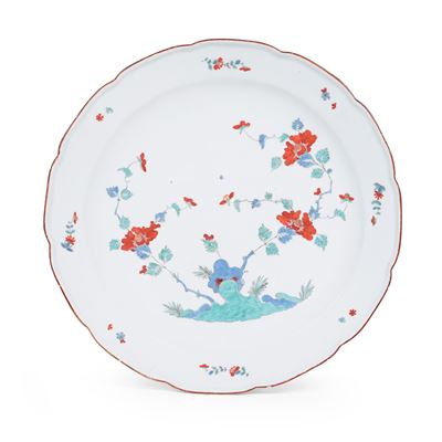 Meissen, Grande piatto in porcellana (1735-1738)