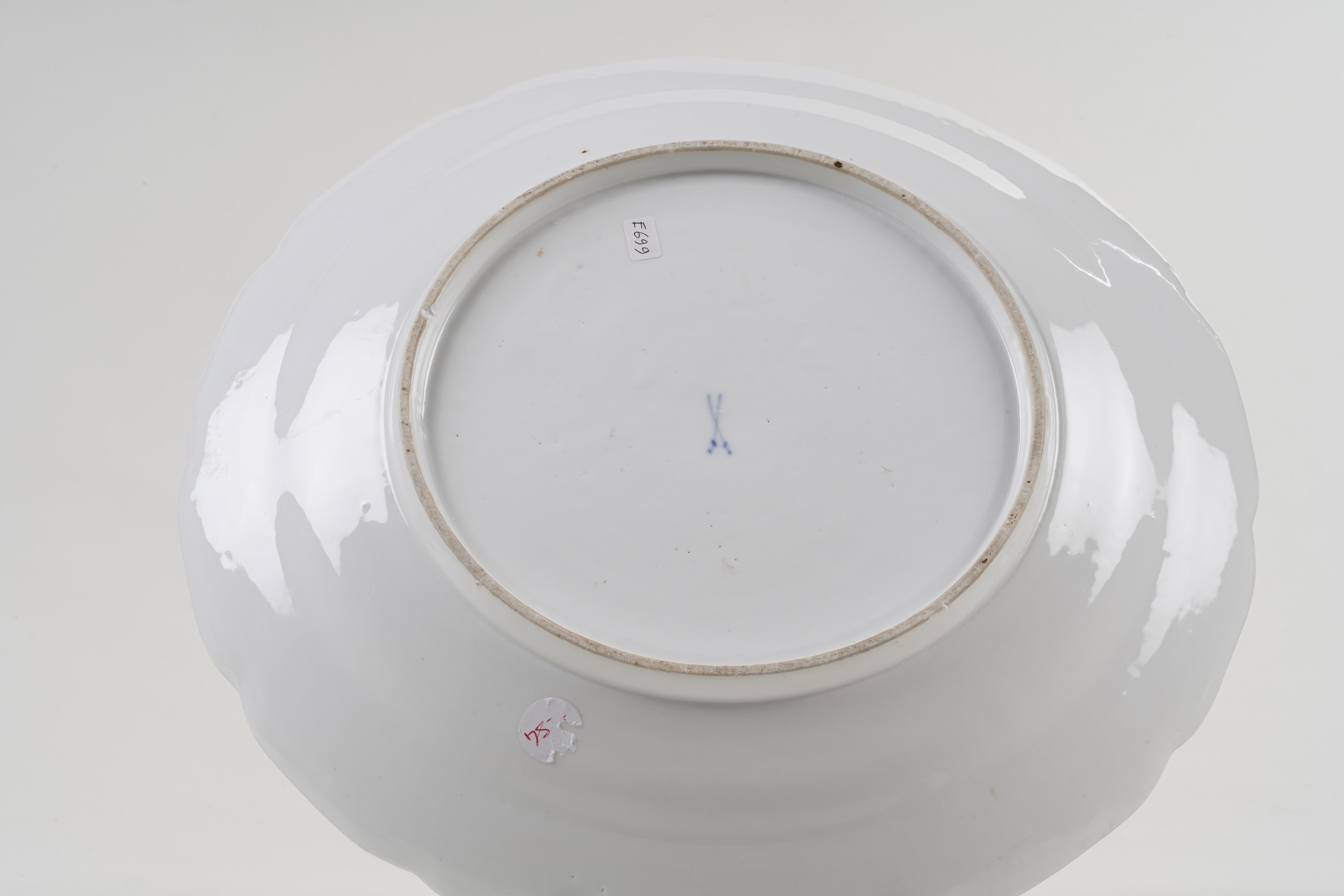 Meissen, Grande piatto in porcellana (1735-1738)