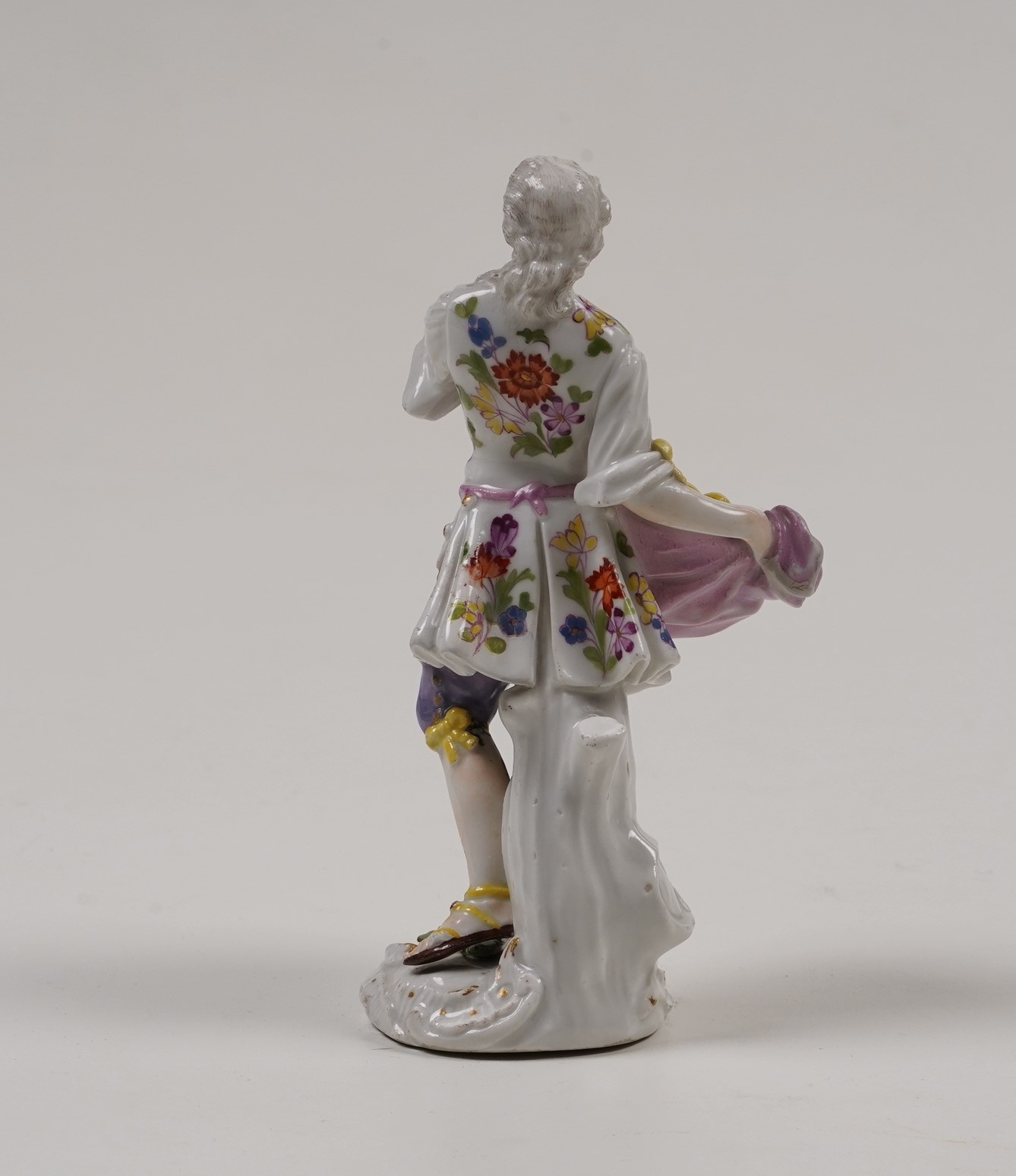 Figurina di Venditore di Limonimeissen, 1755 Circamodello di Friedrich Elias Meyer