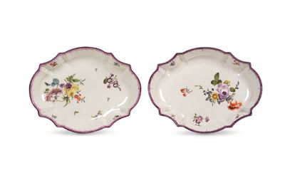 Coppia di Piattimeissen, 1760 Circa
