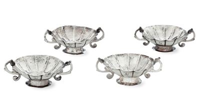 Argenteria, Quattro coppe potorie, argento fuso e sbalzato, Granada, XVIII secolo