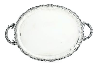 Grande Vassoio. Argenteria Milanese del XX Secolo, Argentiere Umberto Malinverni