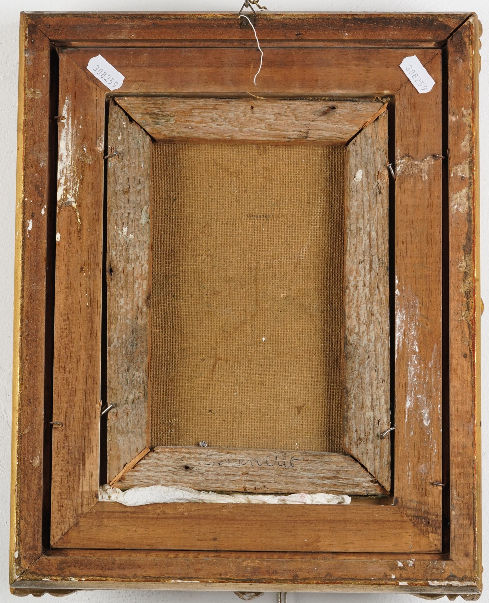 Pittore del XIX-XX secolo, Veduta cittadina, olio su tela