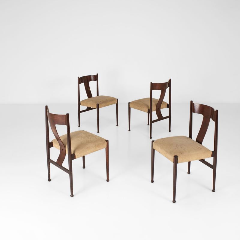Quattro sedie.  - Auction Design - Cambi Casa d'Aste