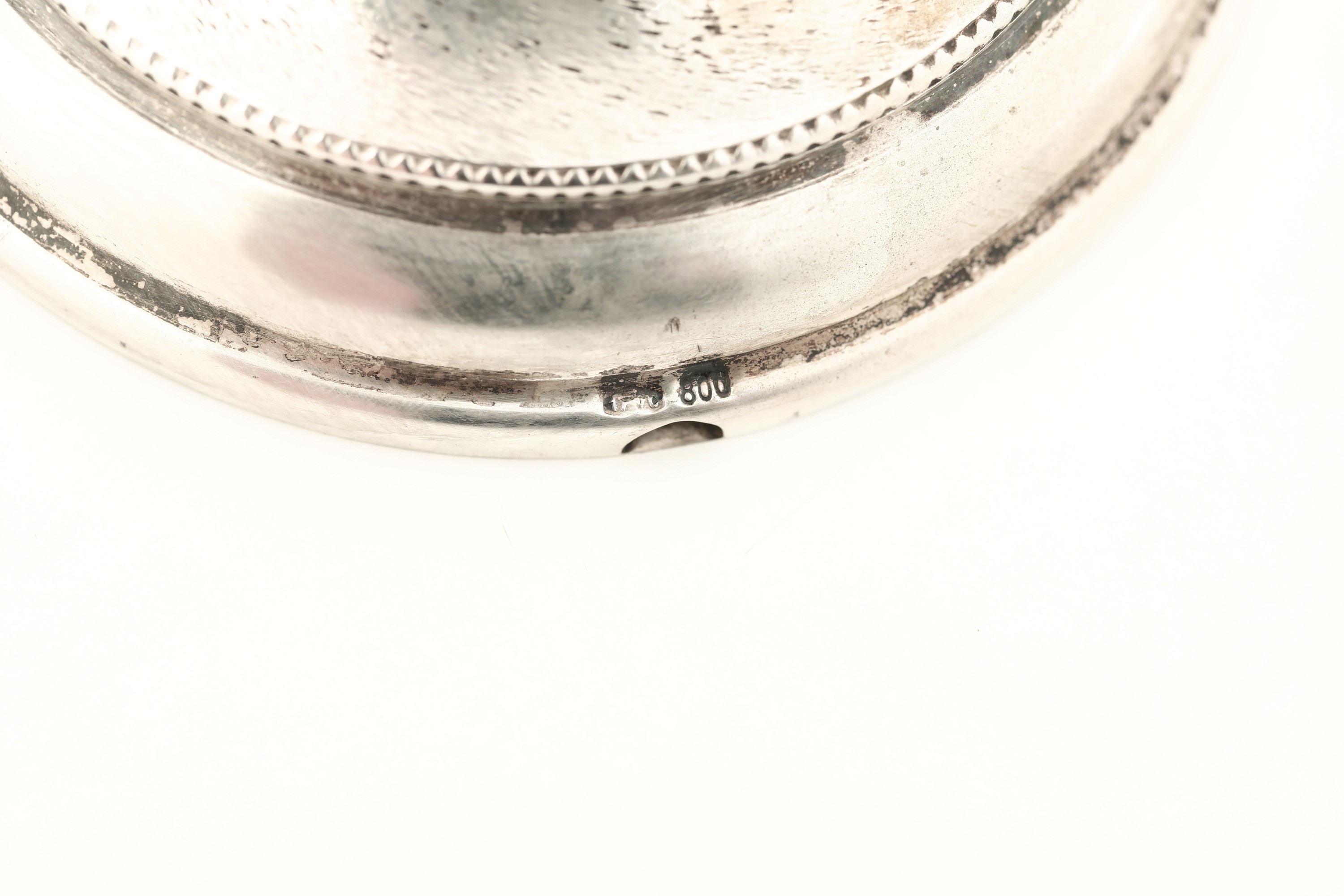 Tre Lampade da Tavolo Rivestite in Argento. Differenti Argenterie Italiane del XX Secolo