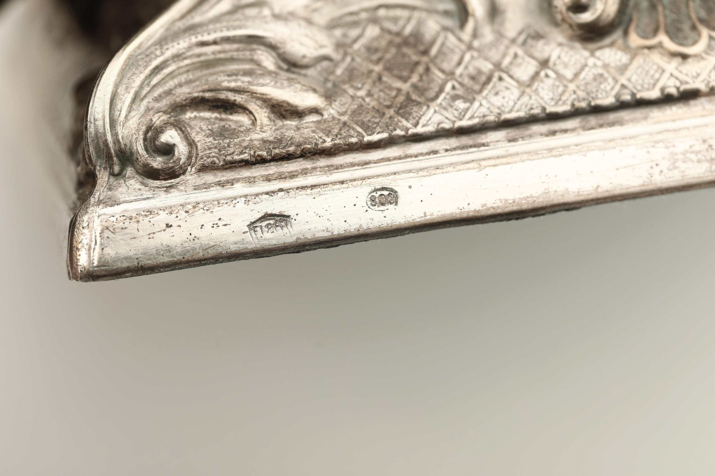 Tre Lampade da Tavolo Rivestite in Argento. Differenti Argenterie Italiane del XX Secolo