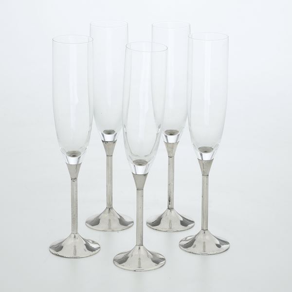 Cinque calici. Argenteria italiana del XX secolo