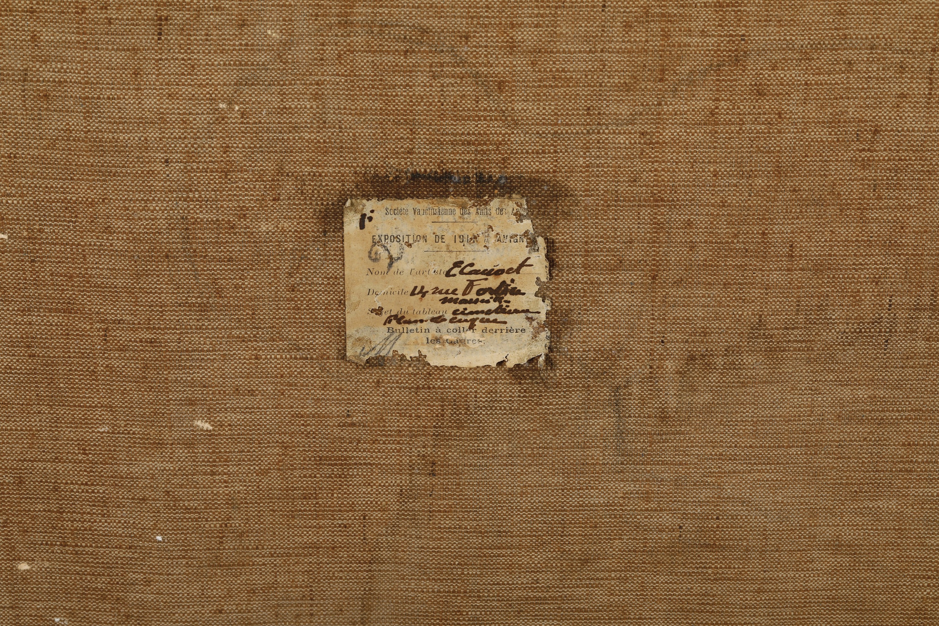 Scuola Francese del XX Secolo Paesaggio, 1907