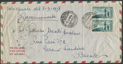 1958, Volo Speciale Roma-rio De Janeiro