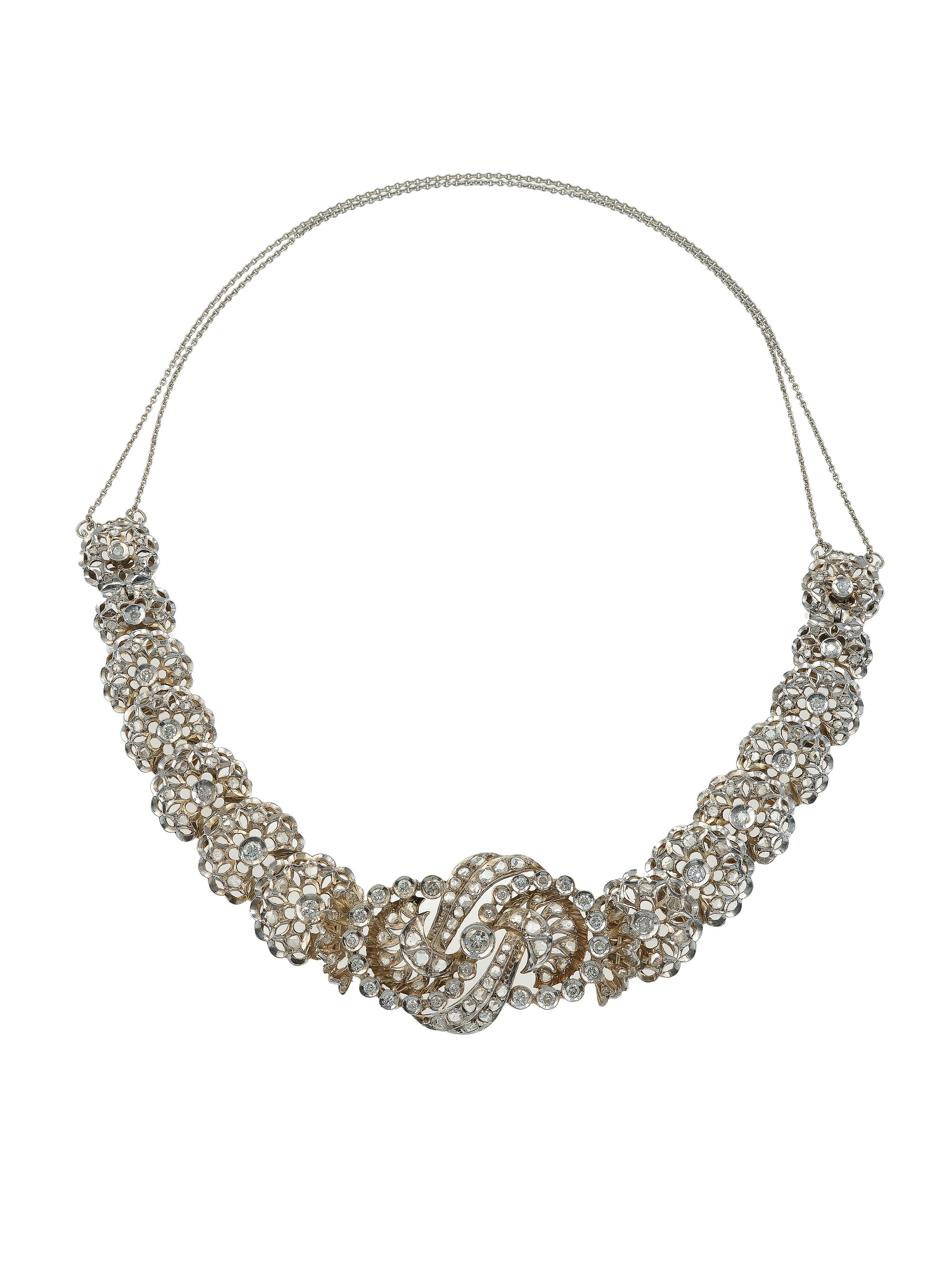 Bracciale con Diamanti di Vecchio Taglio