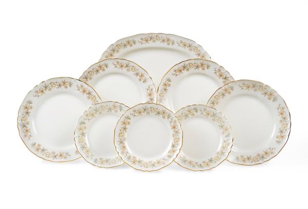 Servizio da tavola. Italia, Manifattura Richard Ginori, XX secolo.