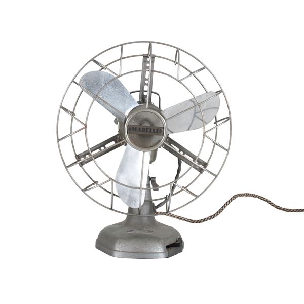Ventilatore in metallo, Ercole Marelli, modello 0 250/P. XX secolo