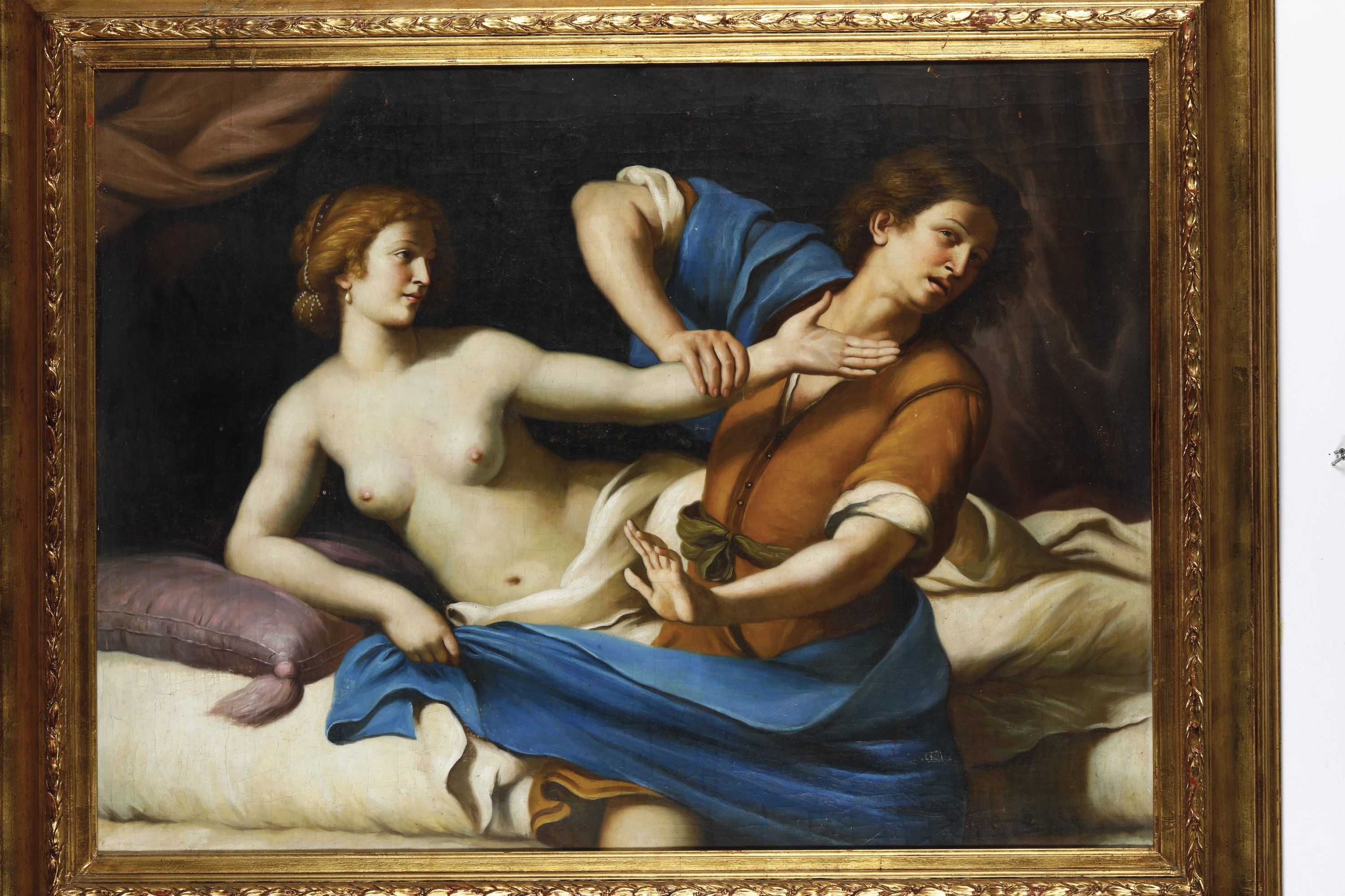 Giovanni Francesco Barbieri Detto il Guercino - Giuseppe e la Moglie di Putifarre