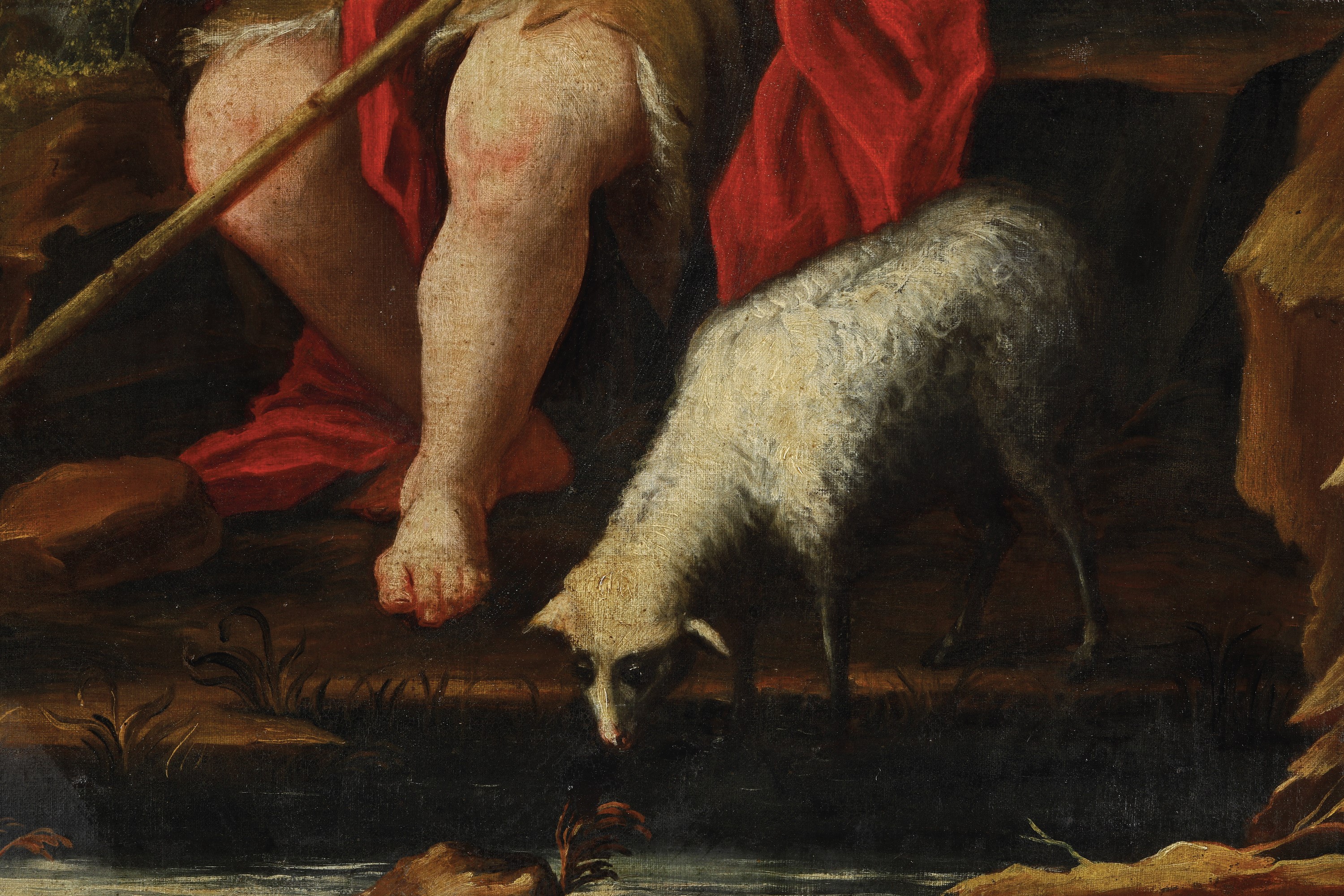 Scuola Fiamminga del XVII Secolo San Giovannino