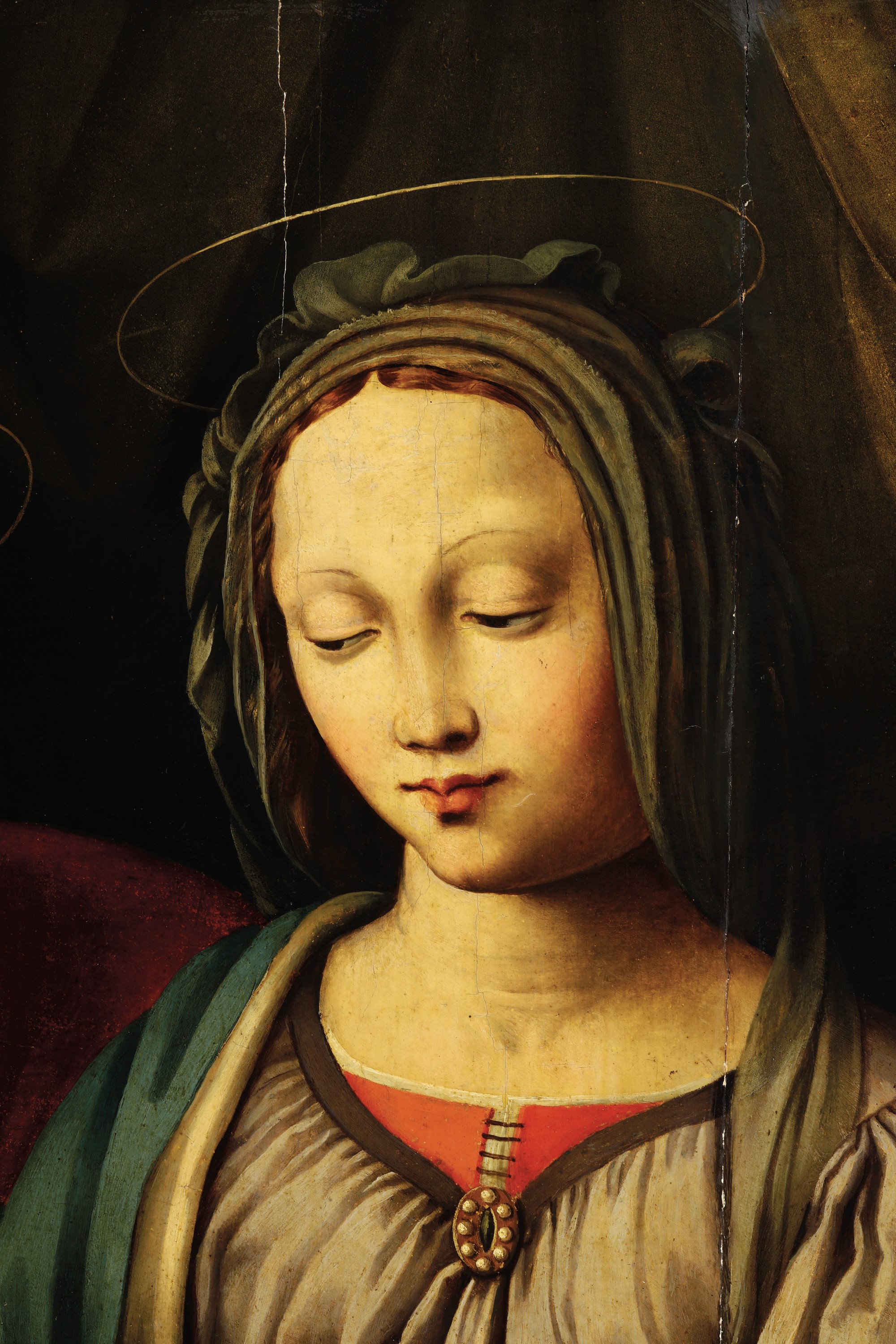 Scuola Dell'italia Centrale del XVI Secolo Sacra Famiglia con San Giovannino