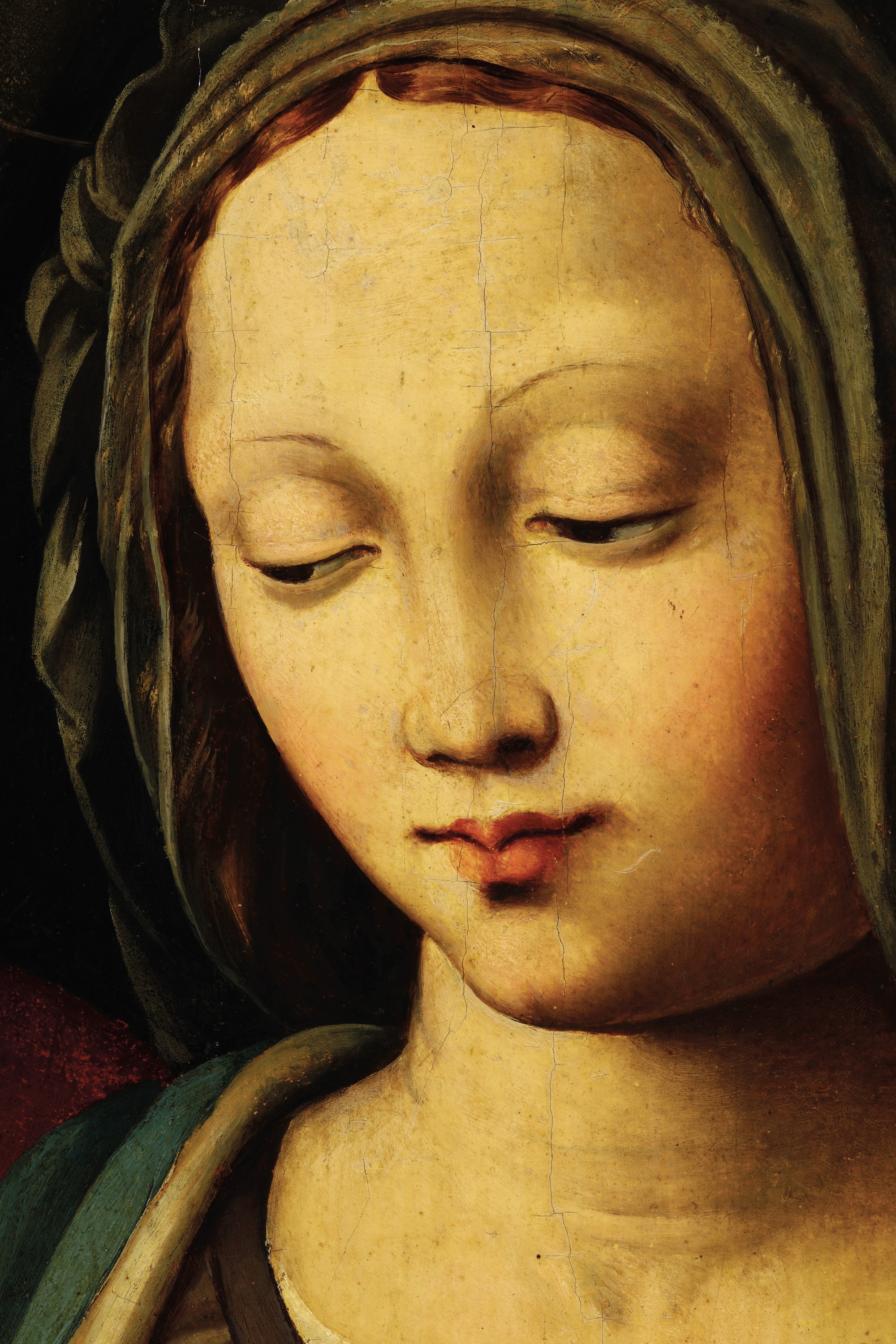 Scuola Dell'italia Centrale del XVI Secolo Sacra Famiglia con San Giovannino