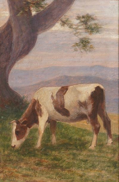 Paesaggio con Mucca
