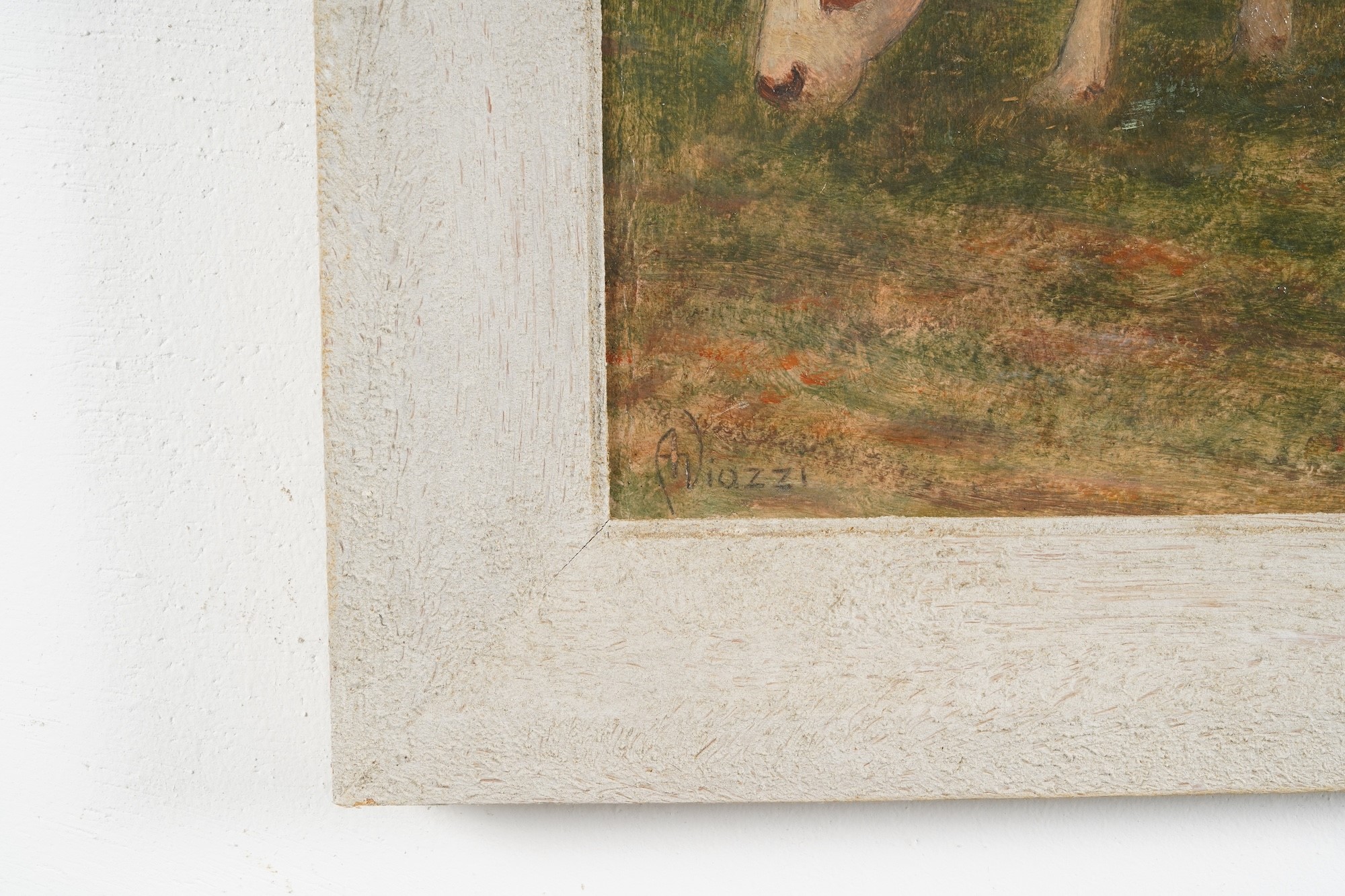 Alessandro Viazzi - Paesaggio con Mucca