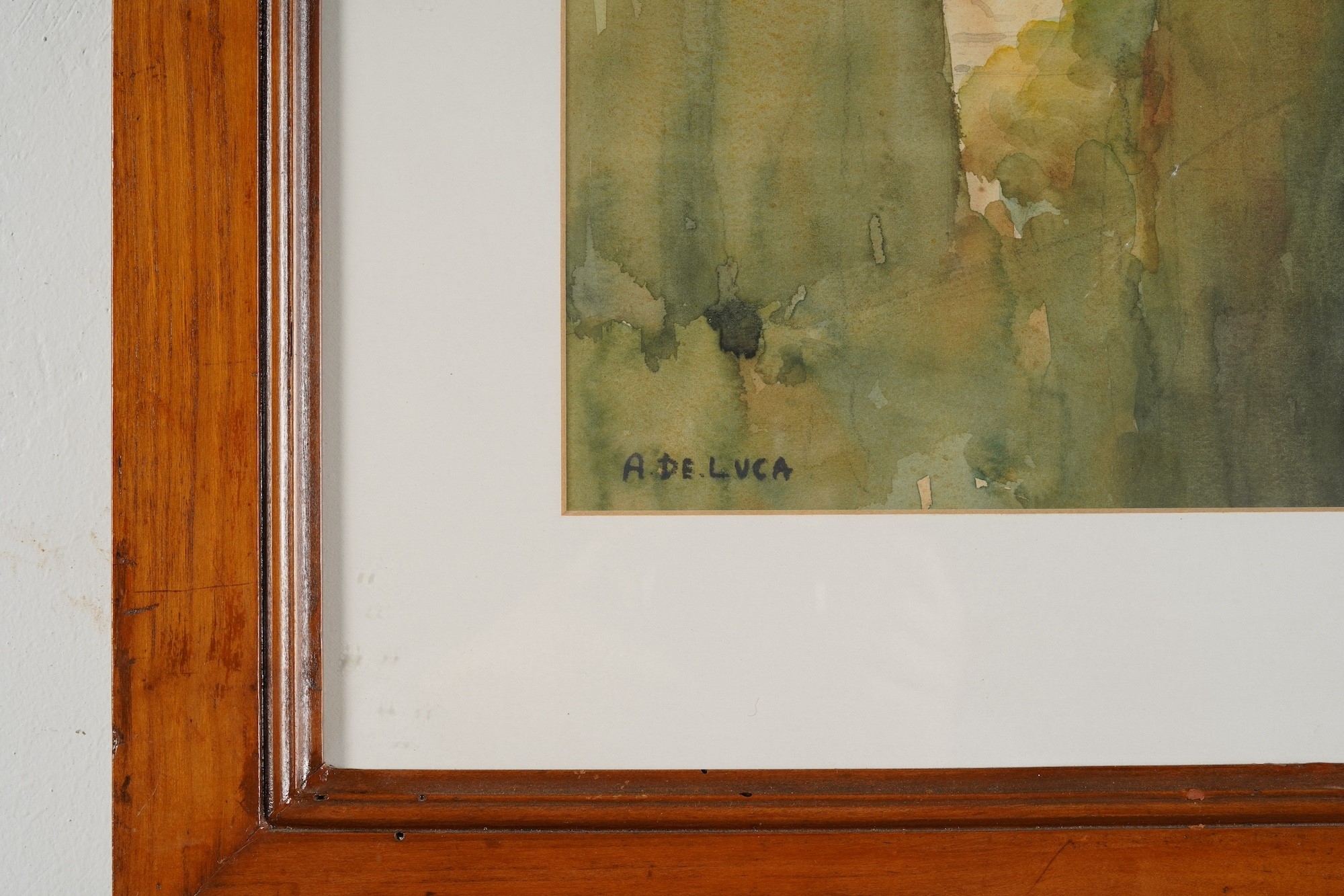 Arturo De Luca - Due Acquerelli