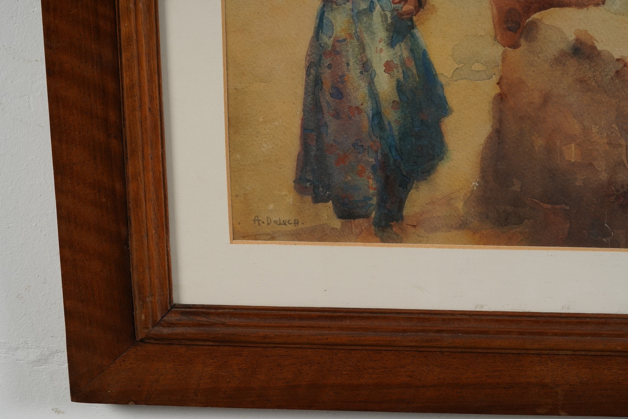 Arturo De Luca - Due Acquerelli