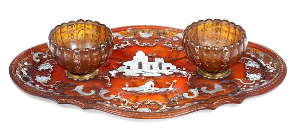 Calamaio. Manifattura italiana (Napoli ?) seconda metà del XVIII secolo.