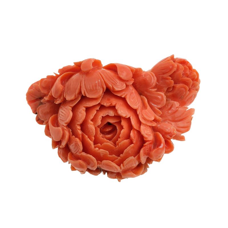 Carved coral  - Auction Fine Jewellery - Cambi Casa d'Aste