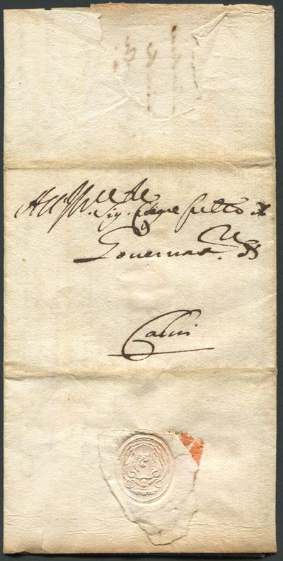 1631, Lettera Cardinalizia a Calvi