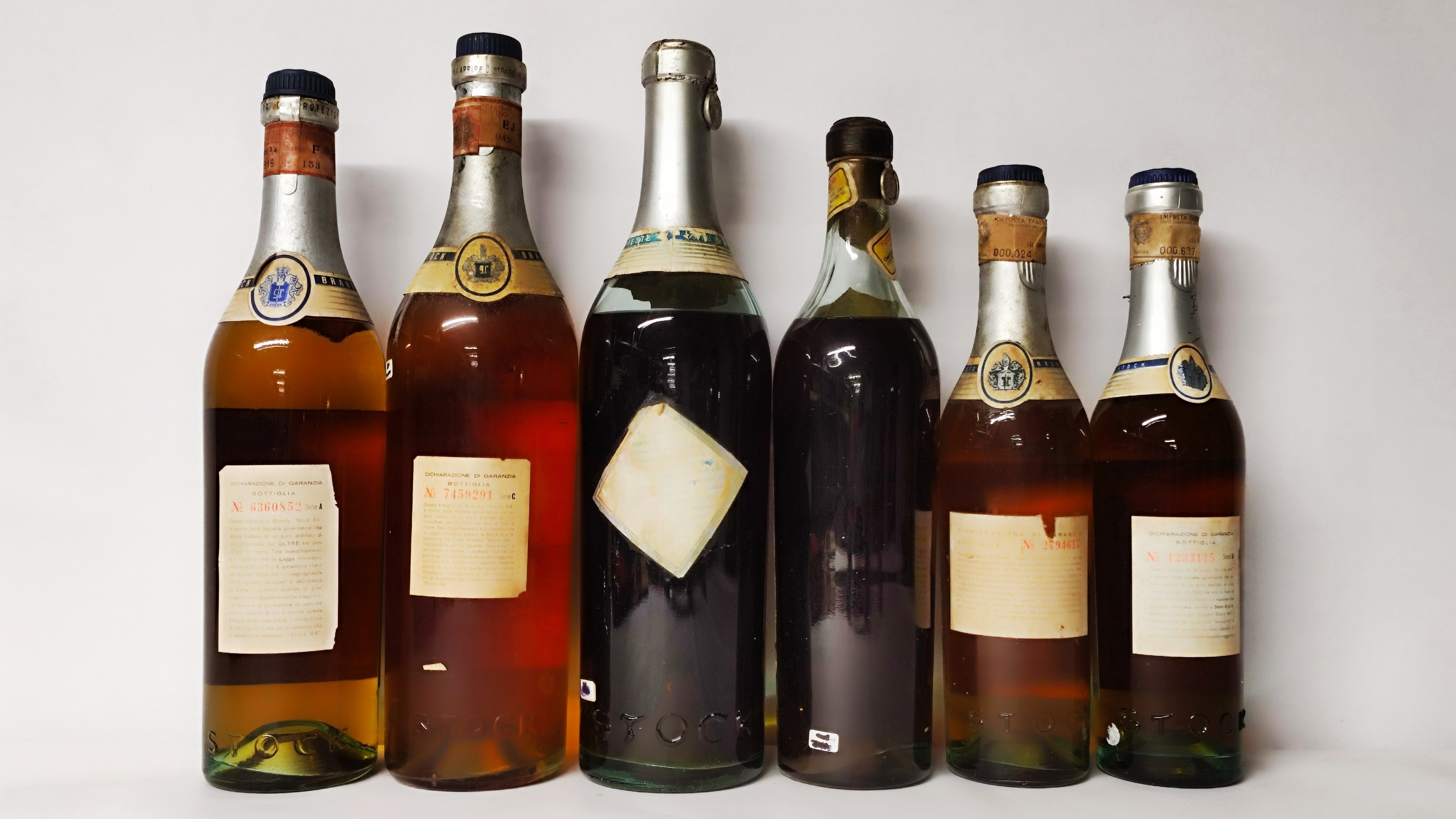 Stock, Cognac & Brandy