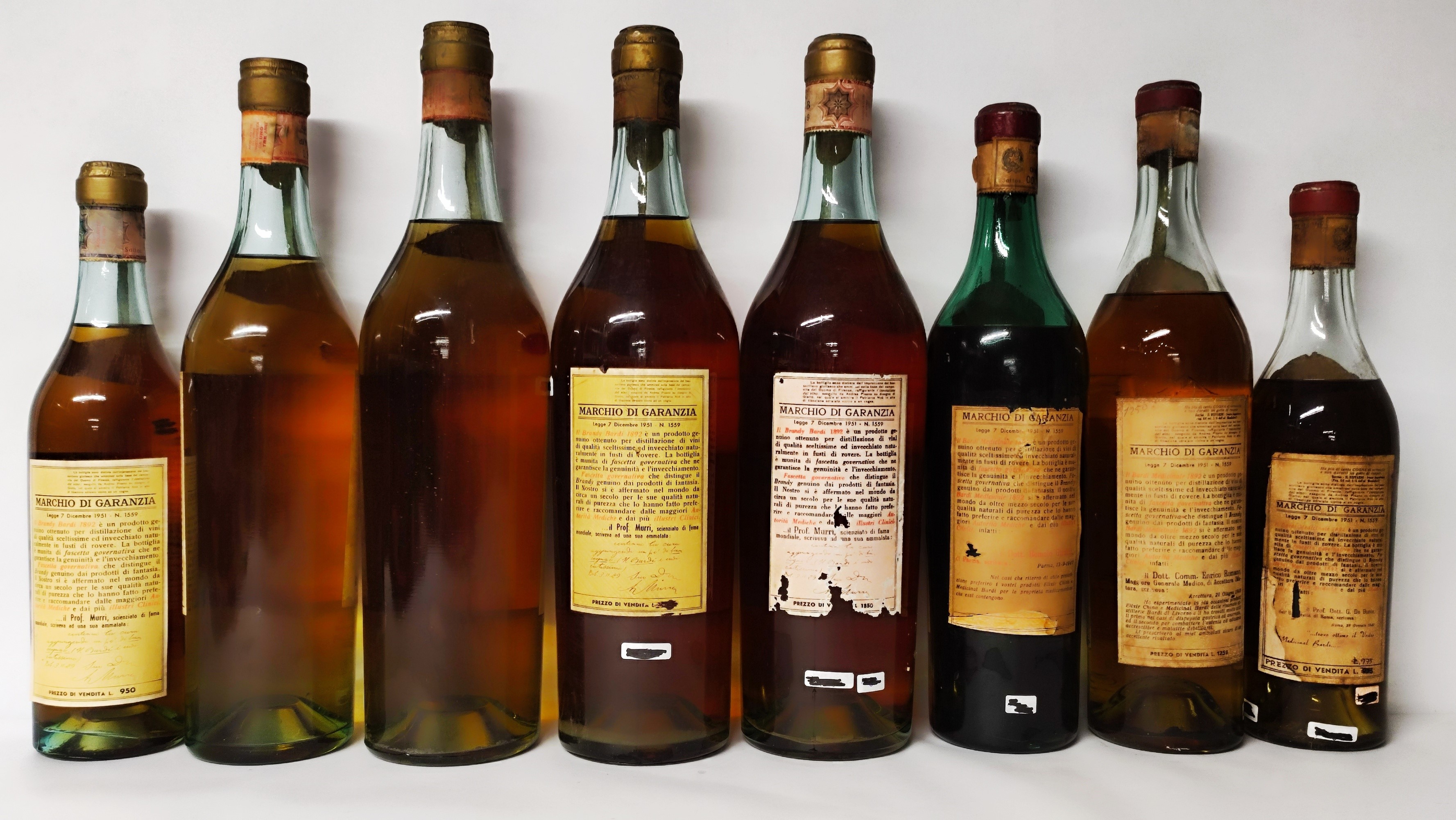 Bardi 1892 Fondazione, Brandy