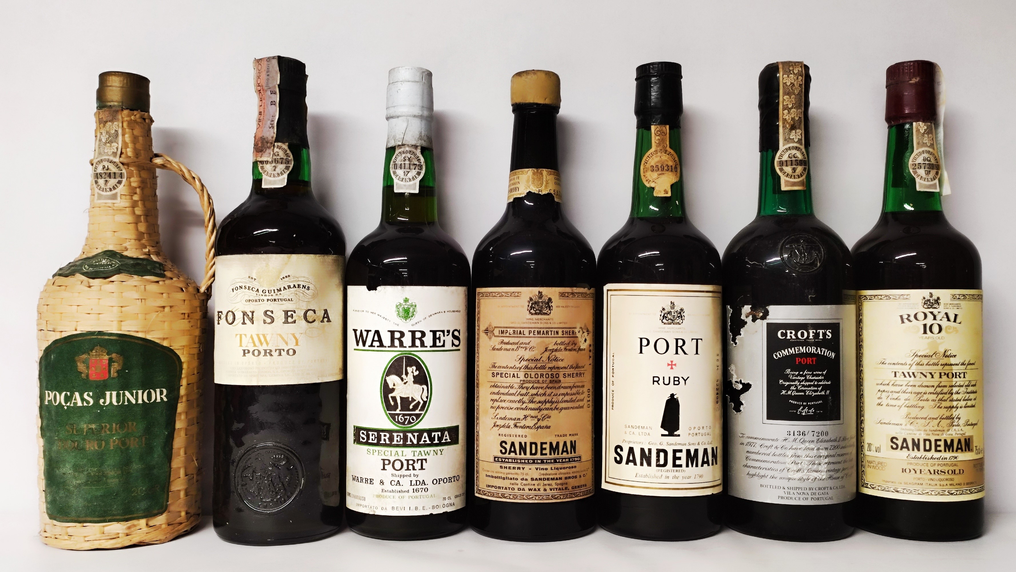 Sandeman, Fonseca, Pocas, Warre's, Porto
