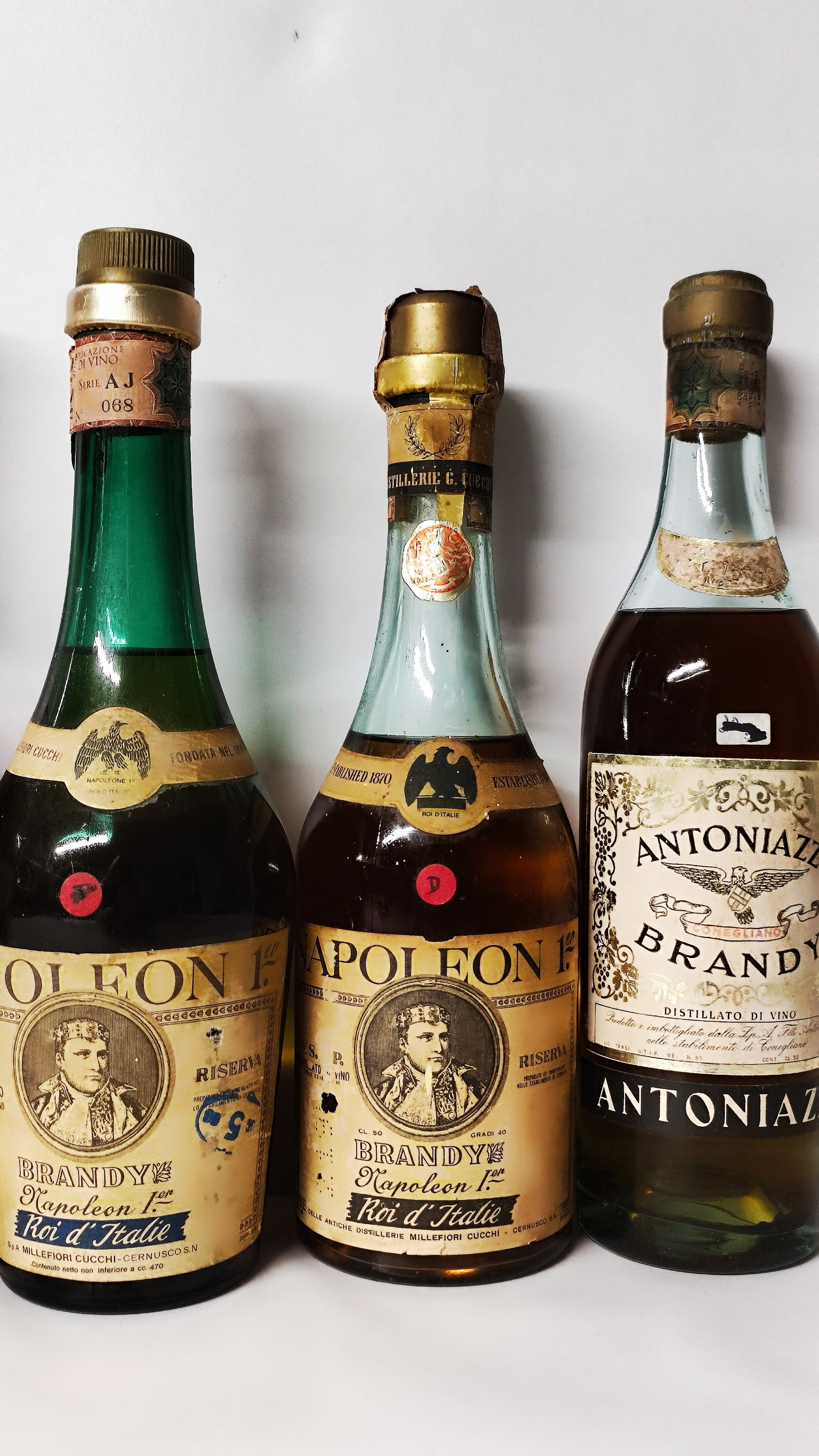 Antoniazzi, Roi, Ferrol, Viterbium, Brandy