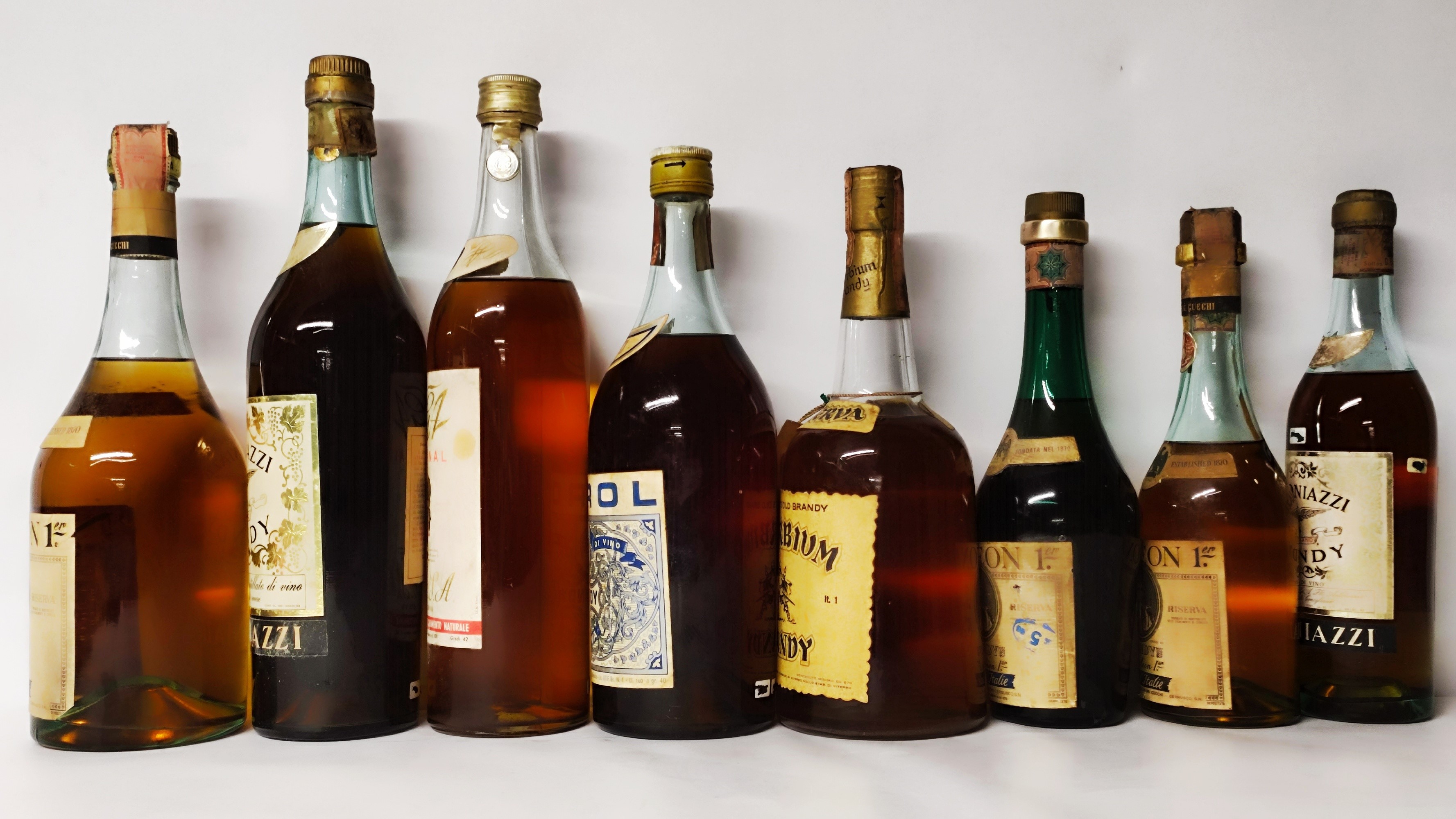 Antoniazzi, Roi, Ferrol, Viterbium, Brandy