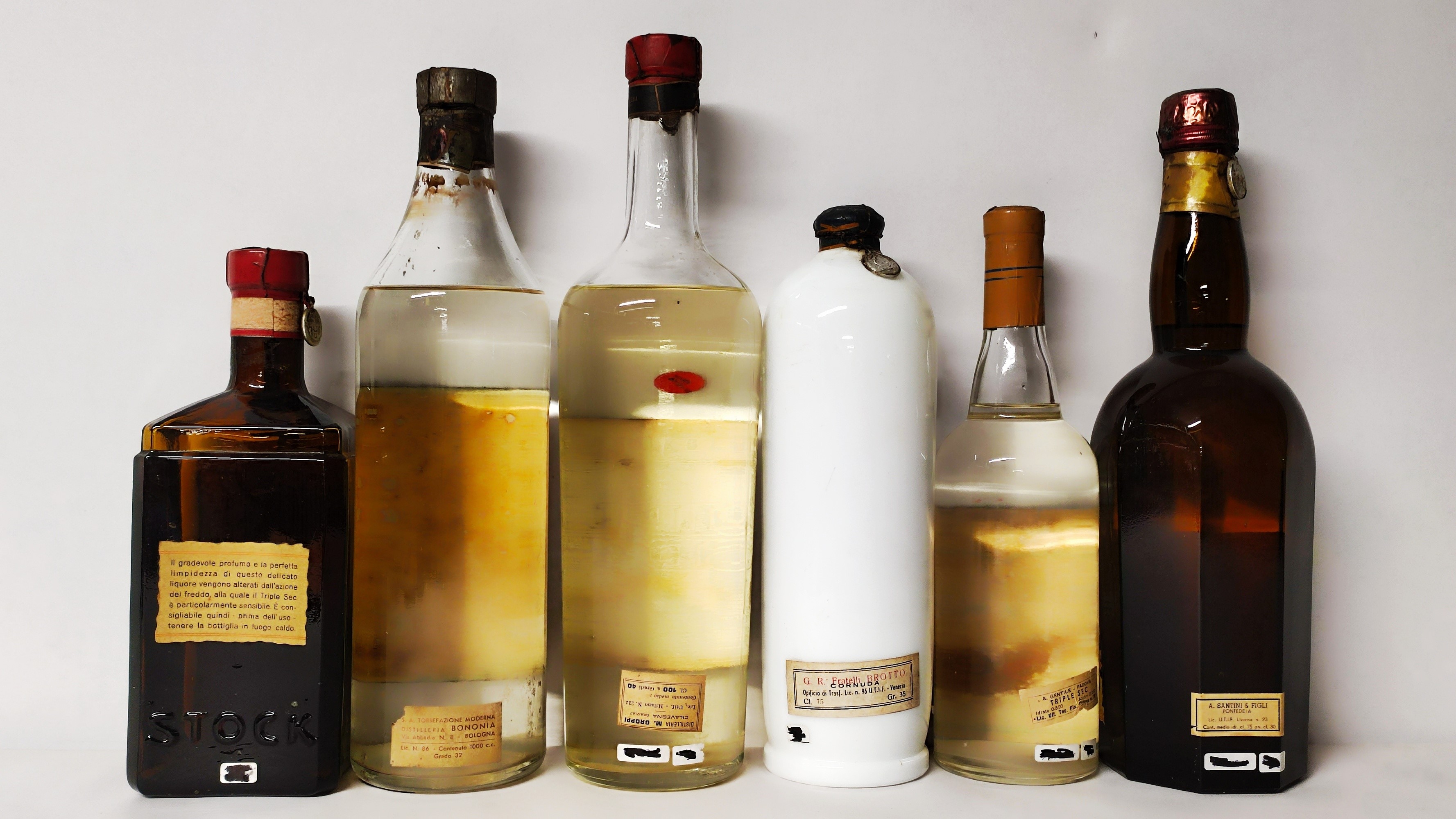 Stock, Bononia, Groppi, Brotto, Gentil, Triple Sec