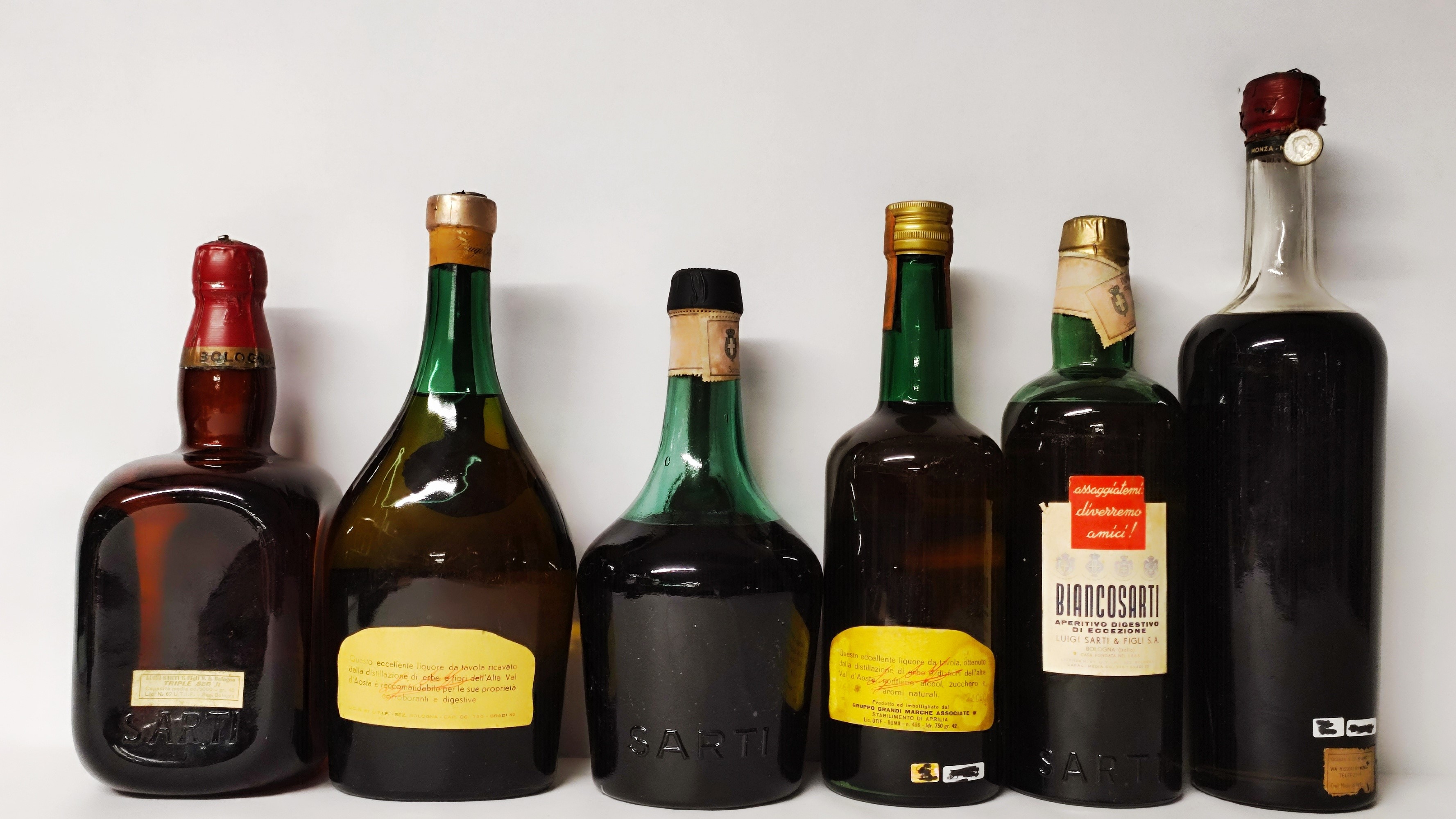 Sarti, Liquori & Brandy